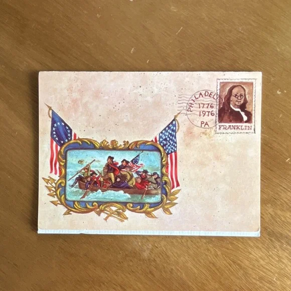 Vintage Holiday Greeting Cards Lot Famous Artists Studios Missouri Embossed - Picture 13 of 14